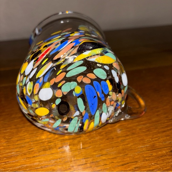 Murano Multicolor Glass Mug - Picture 3 of 4